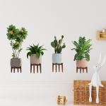 Vinilo Decorativo De Pared Macetas - Imagen 5