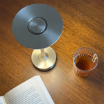 Lámpara Portatil De Mesa Inalambrica Usb Táctil De Acero - Imagen 18