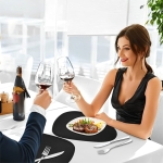 Mantel Individual + Posavaso De Cuero Pu Para Mesa - 43 X 37 - Imagen 20