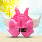 Flotador Chaleco Infantil Para Niños Piscina Con Alas +3años Color Celeste - Imagen 2