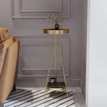 Porta Macetas Soporte Decorativo De Hierro A Pie Alto Chica - Imagen 2