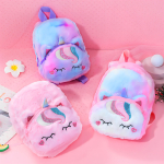 Mochila Infantil Preescolar Diseño Kawaii Escolar Color Multicolor Diseño De La Tela Gato Rosa Multicolor - Imagen 2