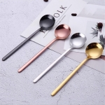 Cuchara De Postre Cafe Te Acero Inoxidable Moderna - Corta - Imagen 16