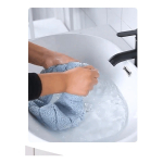 Funda Calentador Tapa De Inodoro Lavable Cojín Alfombrilla - Imagen 6