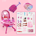 Valija Infantil Set Tocador De Belleza Con Patas Juguete - Imagen 7
