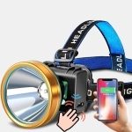Linterna Minero Cabeza Recargable T6 Usb Ilumina 500mts - Imagen 3