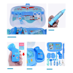Valija Juguete Niños Cocina Juguete Construccion Medico - Imagen 10