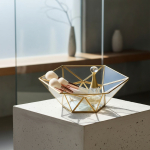 Bandeja Multifuncional De Vidrio Estilo Nordica Decoracion - Imagen 6