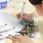 Set De 24 Marcadores En Caja - Drypenes Doble Punta - Imagen 7