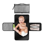 Cambiador Bebe Practico Cómodo Con Bolsillos Impermeable - Imagen 9