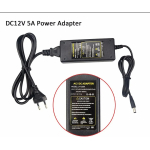 Fuente Transformador 220v A 12v 5a Luces Led Cargador Pc - Imagen 2