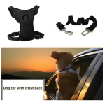 Set De Arnés + Correa De Seguridad Para Perros En El Auto - Imagen 4