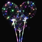 Globo Gigante Con Luces Led Colores Cotillon Aire O Helio - Imagen 6