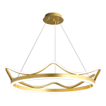 Lámpara Colgante Infantil Corona Led Para Dormitorio - Imagen 2