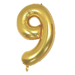 Globos Números Metalizados Dorados Decoración Cumpleaños - Imagen 28