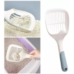 Pala Plastica Amplia Arenero Sanitario Gatos Buena Calidad - Imagen 4