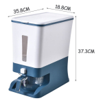 Dispensador Granos Arroz Cereales Alimento C/ Dispensador - Imagen 10