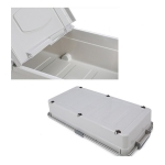 Caja Organizadora De Ropa Doble Tapa Y Ruedas Chica - Imagen 4