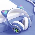 Auriculares Con Orejas Y Luces Divertidos Bluetooth - Imagen 24