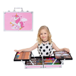 Set Valija Metálica Arte Escolar Didáctico 145 Piezas Top - Imagen 6