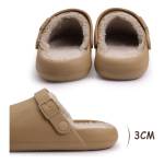 Zapato Sueco Abierto Corderito Abrigado Para Dama - Imagen 5