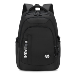 Mochila Escolar Urbana Bolsillos Gran Capacidad Diseño De La Tela Celeste - Imagen 2