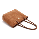 Cartera Bolso De Mano Para Mujer Nobuck Para Dama Grande - Imagen 3