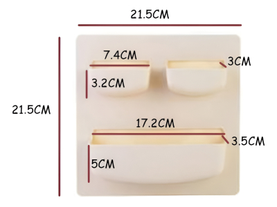 Organizador De Pared Para Cocina O Baño - Imagen 3