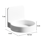 Soporte Estante Organizador Autoadhesivo Pared Cocina Baño - Imagen 2