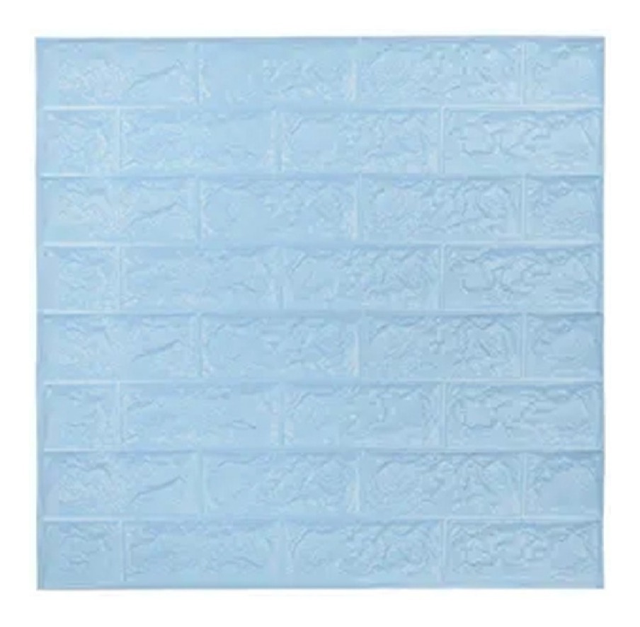 D_829998-MLU42421248579_062020-F.jpg Revestimientos Adhesivo Panel 3d Simil Ladrillo Blanco 0.8mm - Imagen 1