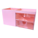 Caja Organizadora Maquillaje Cosméticos Con Doble Cajón - Imagen 14