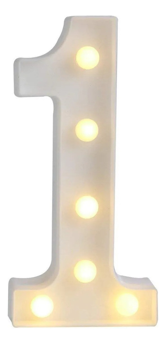 D_830779-MLU76010403033_042024-F.jpg Letras Y Numeros Led Corporeas Decoracion Fiestas Luces - Imagen 1