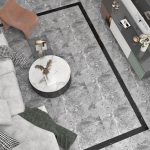 Guarda Adhesiva Zocalo Papel Empapelar Pared Piso Blanco - Imagen 6