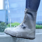 Cubre Zapatos Bota Impermeable Silicona Lluvia - Caña Media - Imagen 5
