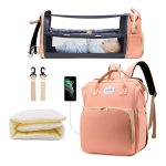 Cuna Bolso Maternal Bebé Cambiador 26lts Calidad Premium - Imagen 19