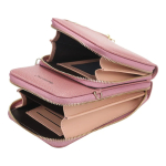 Cartera Portacelular Estilo Bandolera Dama En Cuero Pu - Imagen 5