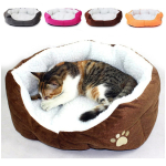 Cama Cucha O Cuna Para Mascotas, Perro, Gato, Otros Color Fucsia Diseño Liso - Imagen 2