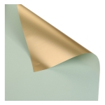 Pack X20 Papel De Regalo Metalizado Dorado Envoltorio Cumple - Imagen 10