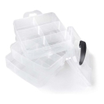 Caja Organizadora Organizador Con Separadores 16.5x15.5x13.5 - Imagen 3