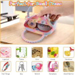 Mini Cartera Bolsito Infantil Pop It Multicolor Animado - Imagen 3