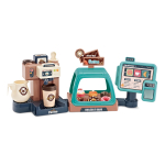 Juguete Cafeteria Niños Niñas Barista Con Caja Registradora - Imagen 10