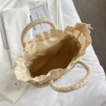 Bolso Cartera Vintage Tejido A Mano Veraniego - Imagen 12