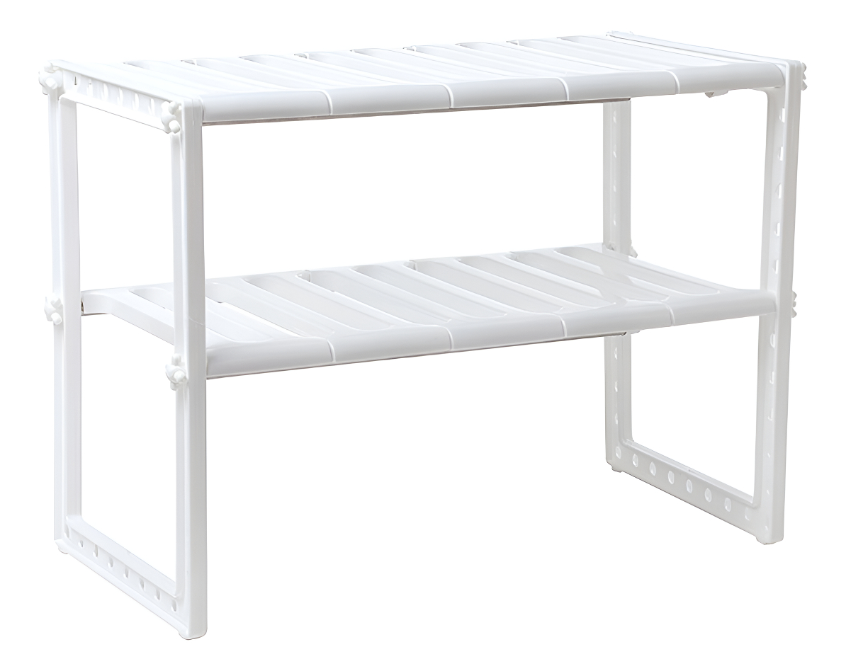 D_834796-MLU93963875415_102025-F.jpg Soporte Organizador De Fregadero 2 Estantes Ajustable - Imagen 1
