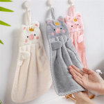 Toalla Infantil Para Secado De Manos Diseño Animales - Gris - Imagen 6