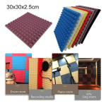 Revestimiento De Espuma Insonorizado Panel Absorción Sonido - Imagen 14