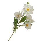 Flores Artificiales Decorativas Ramo De 4 Flores Crisantemo - Imagen 7