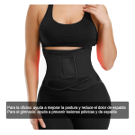 Faja Reductora Modeladora De Cintura Y Abdomen Deportiva - Imagen 15