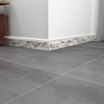 Guarda Adhesiva Zocalo Papel Empapelar Pared Piso Blanco - Imagen 7