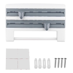 Organizador Pared Para Papel Y Film Estante Almacenamiento - Imagen 9