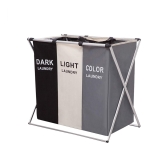 Cesto Canasto Ropa Multiuso Triple Baño Dormitorio - Imagen 9